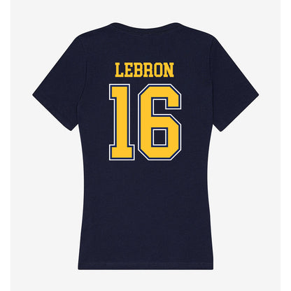 Murray State - NCAA Baseball : Derek Lebron - Women's V-Neck T-Shirt-1