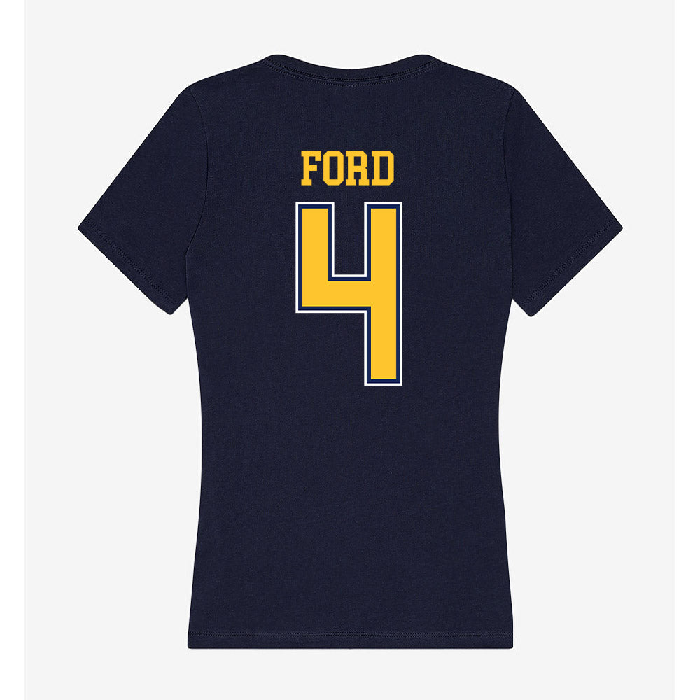 Murray State - NCAA Men's Basketball : Tristian Ford - Women's V-Neck T-Shirt-1