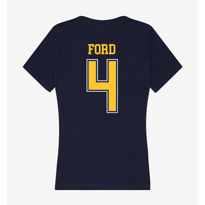 Murray State - NCAA Men's Basketball : Tristian Ford - Women's V-Neck T-Shirt-1