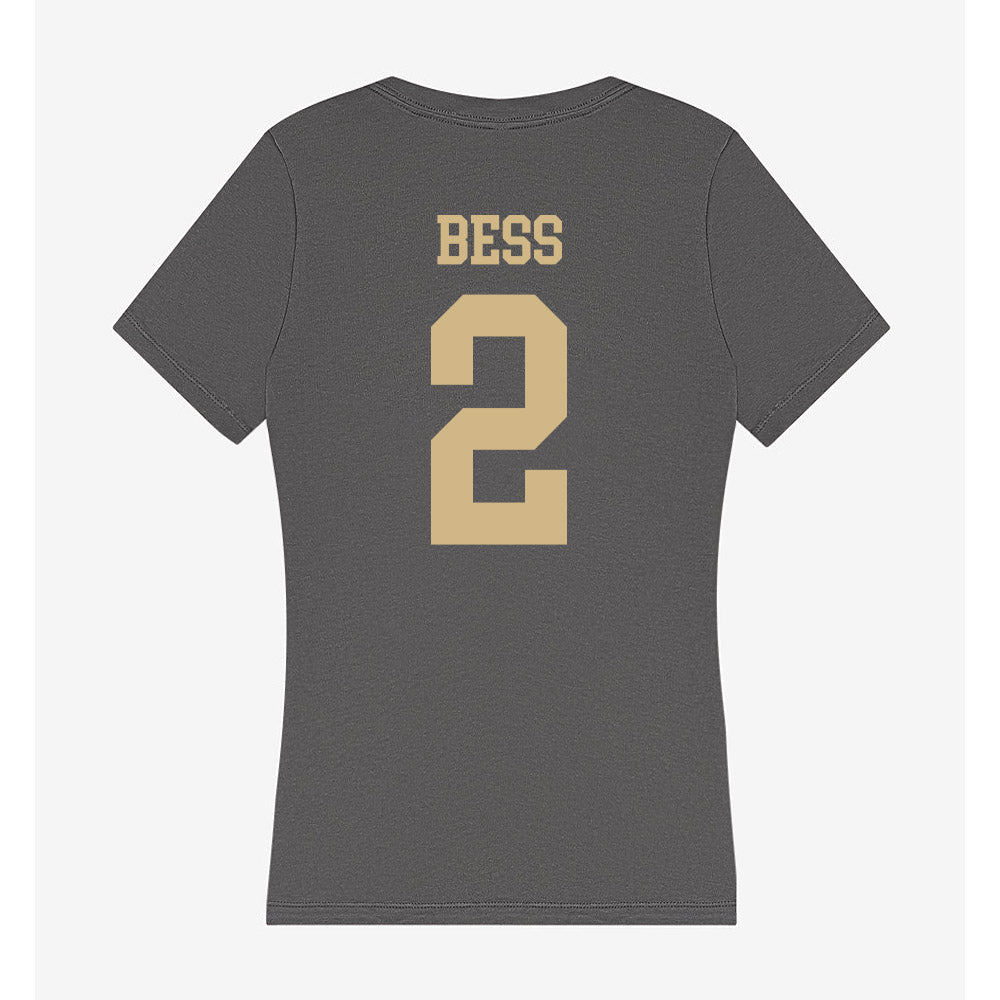 PFW - NCAA Women's Basketball : Rylee Bess - Women's V-Neck T-Shirt-1