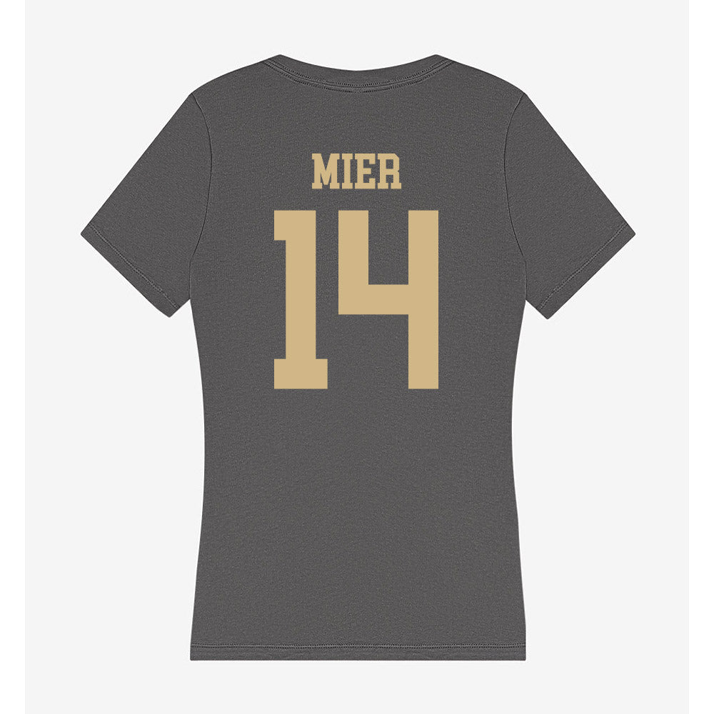 PFW - NCAA Men's Soccer : Eliam Mier - Women's V-Neck T-Shirt-1