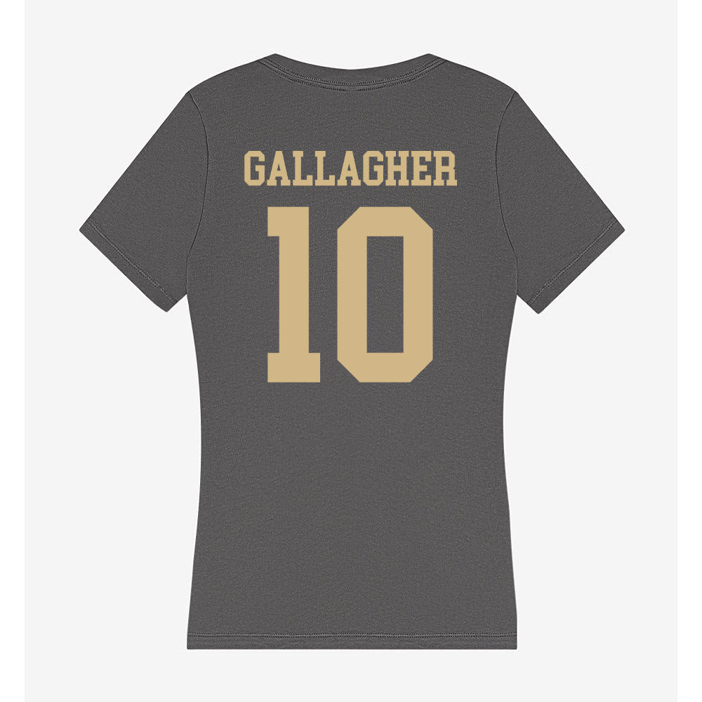 PFW - NCAA Women's Soccer : Morgan Gallagher - Women's V-Neck T-Shirt-1