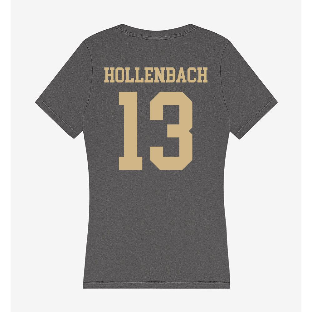 PFW - NCAA Men's Soccer : Andrew Hollenbach - Women's V-Neck T-Shirt-1
