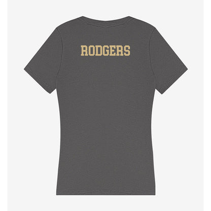 PFW - NCAA Women's Cross Country : Isabelle Rodgers - Women's V-Neck T-Shirt-1