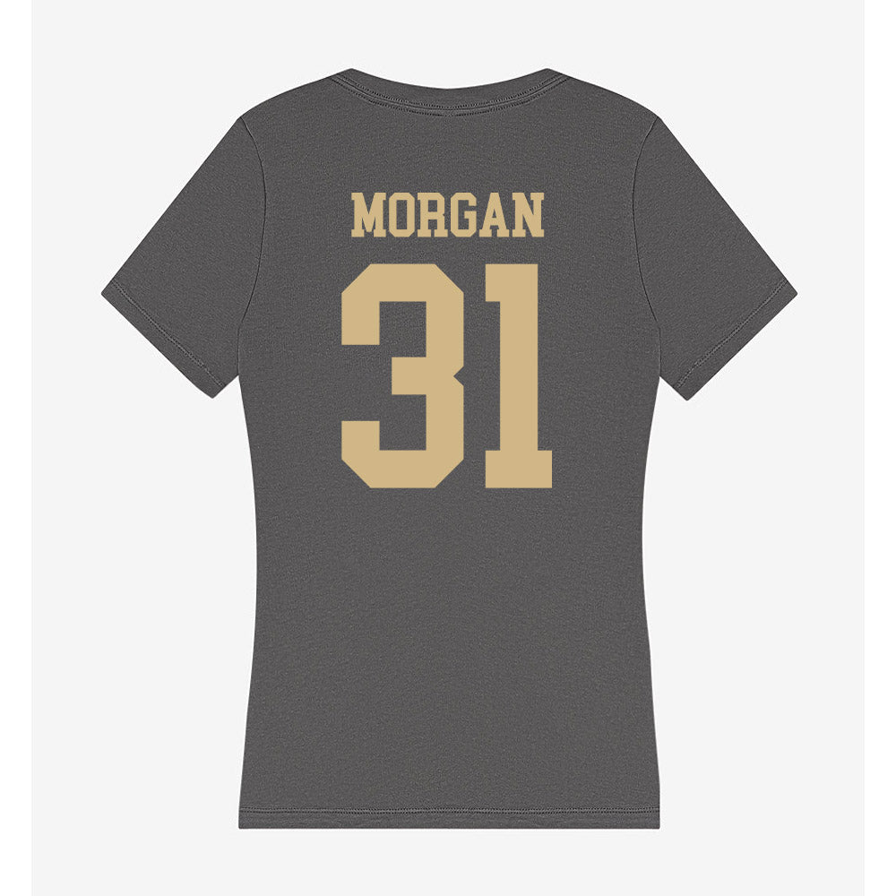 PFW - NCAA Men's Basketball : Quentin Morgan - Women's V-Neck T-Shirt-1