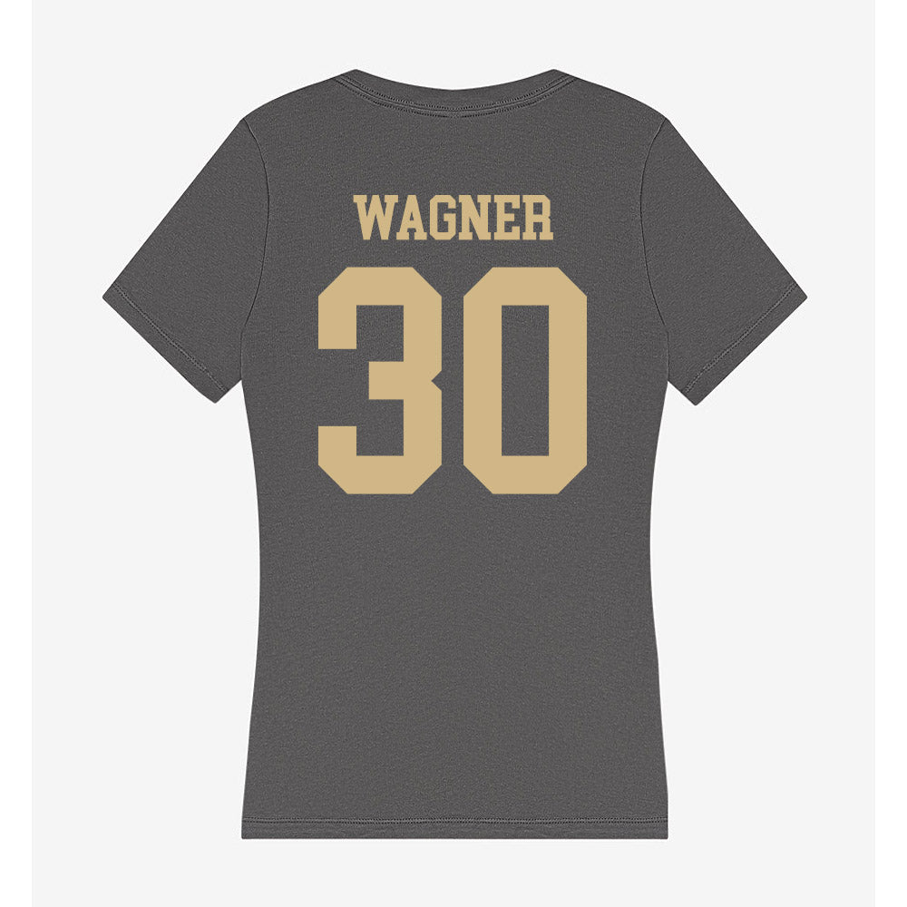 PFW - NCAA Women's Basketball : Avery Wagner - Women's V-Neck T-Shirt-1