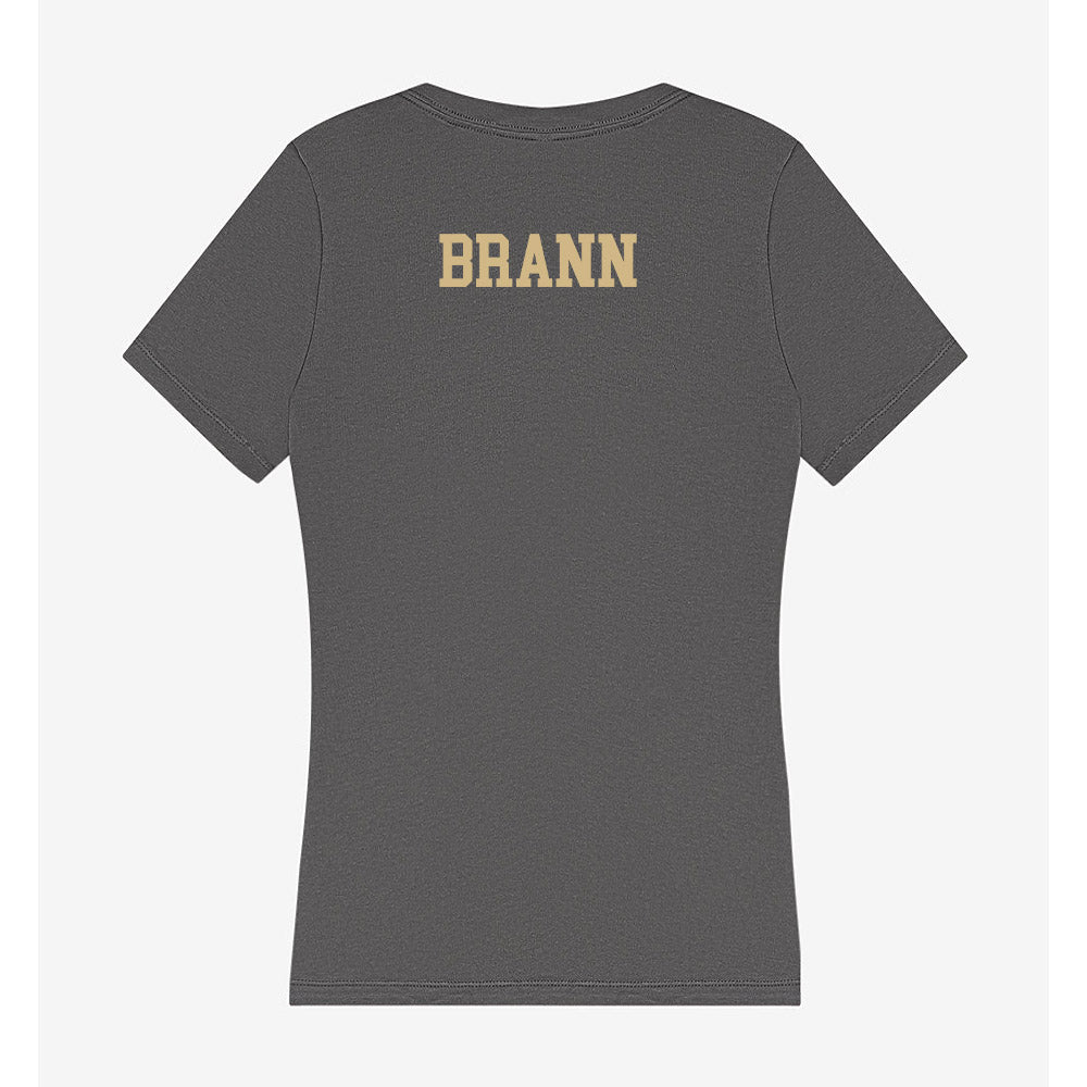 PFW - NCAA Men's Track & Field : Ashton Brann - Women's V-Neck T-Shirt-1
