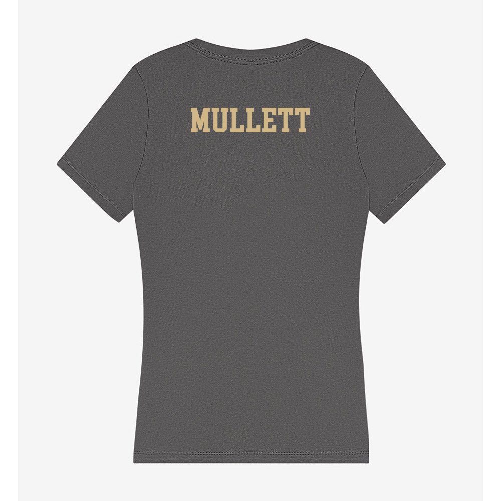 PFW - NCAA Men's Track & Field : Daniel Mullett - Women's V-Neck T-Shirt-1