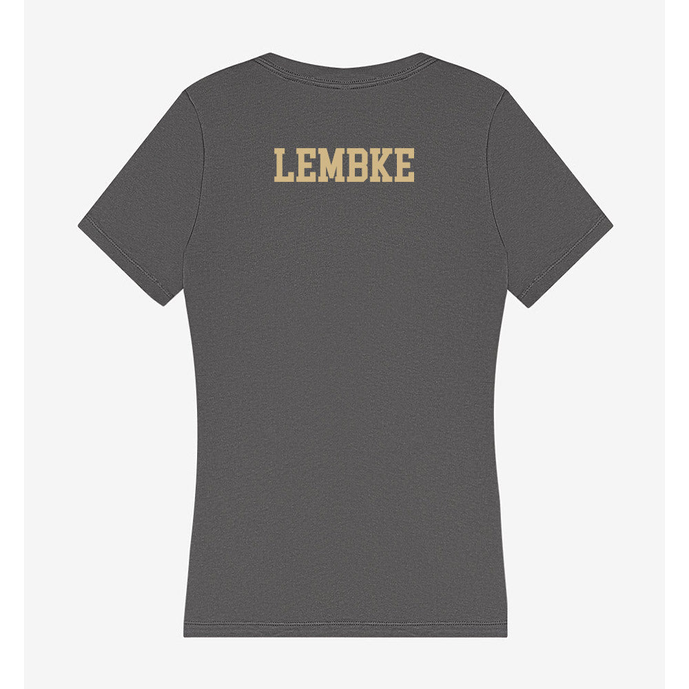 PFW - NCAA Men's Cross Country : Riley Lembke - Women's V-Neck T-Shirt-1