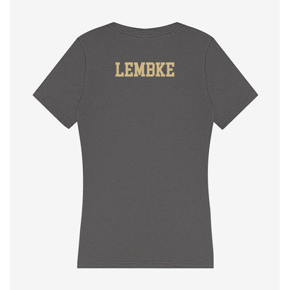 PFW - NCAA Men's Cross Country : Riley Lembke - Women's V-Neck T-Shirt-1