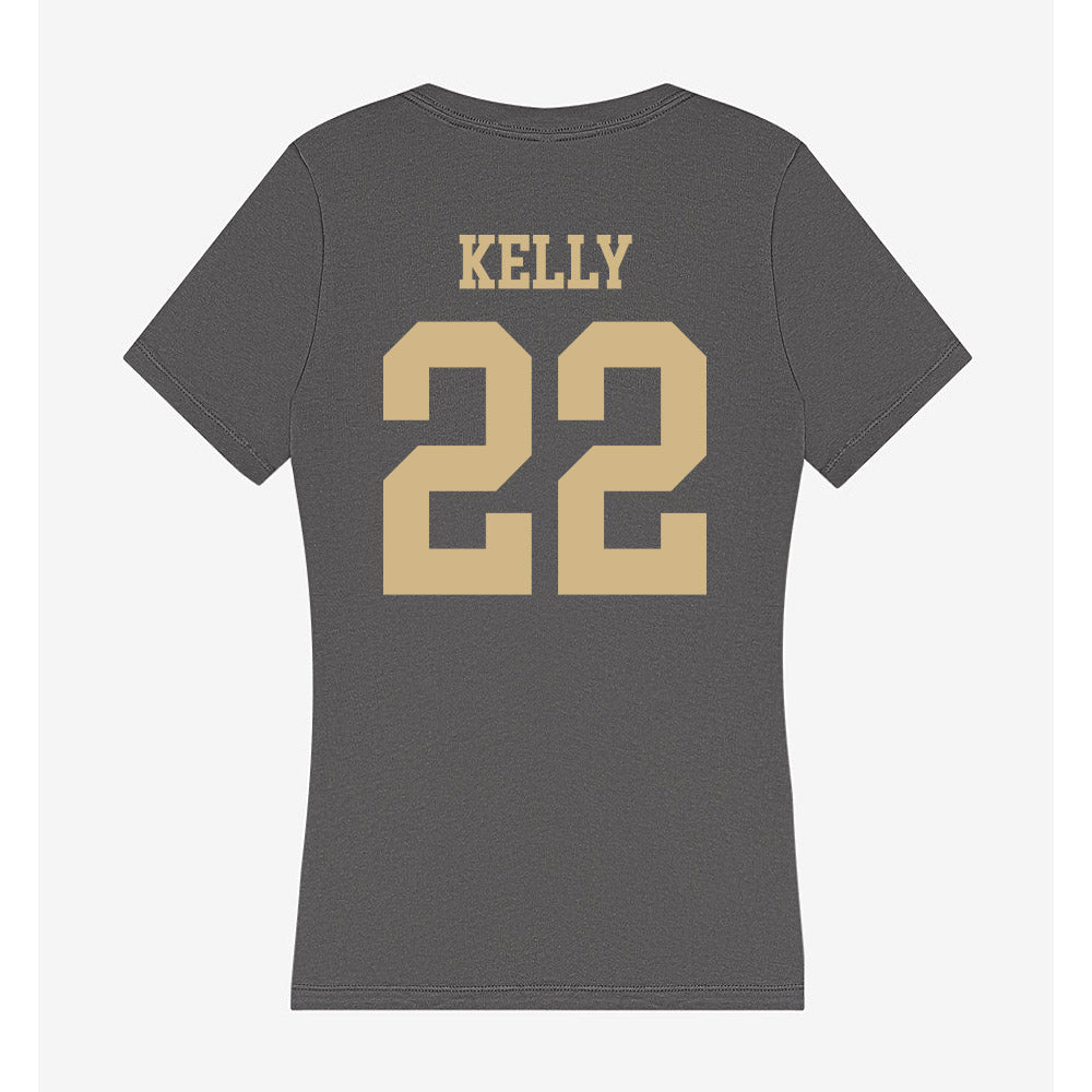 PFW - NCAA Men's Basketball : Danny Kelly - Women's V-Neck T-Shirt-1