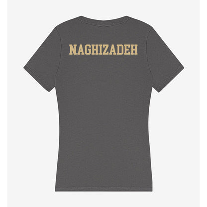 PFW - Pep Band : Saghi Naghizadeh - Women's V-Neck T-Shirt-1