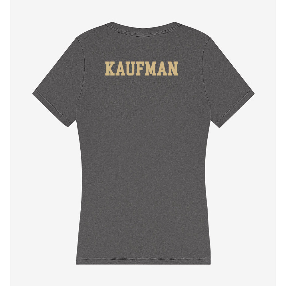 PFW - NCAA Men's Track & Field : Owen Kaufman - Women's V-Neck T-Shirt-1