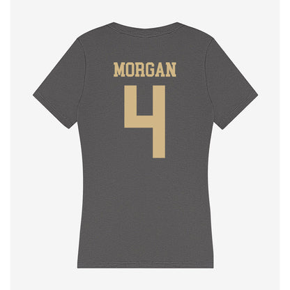 PFW - NCAA Men's Basketball : Chris Morgan - Women's V-Neck T-Shirt-1