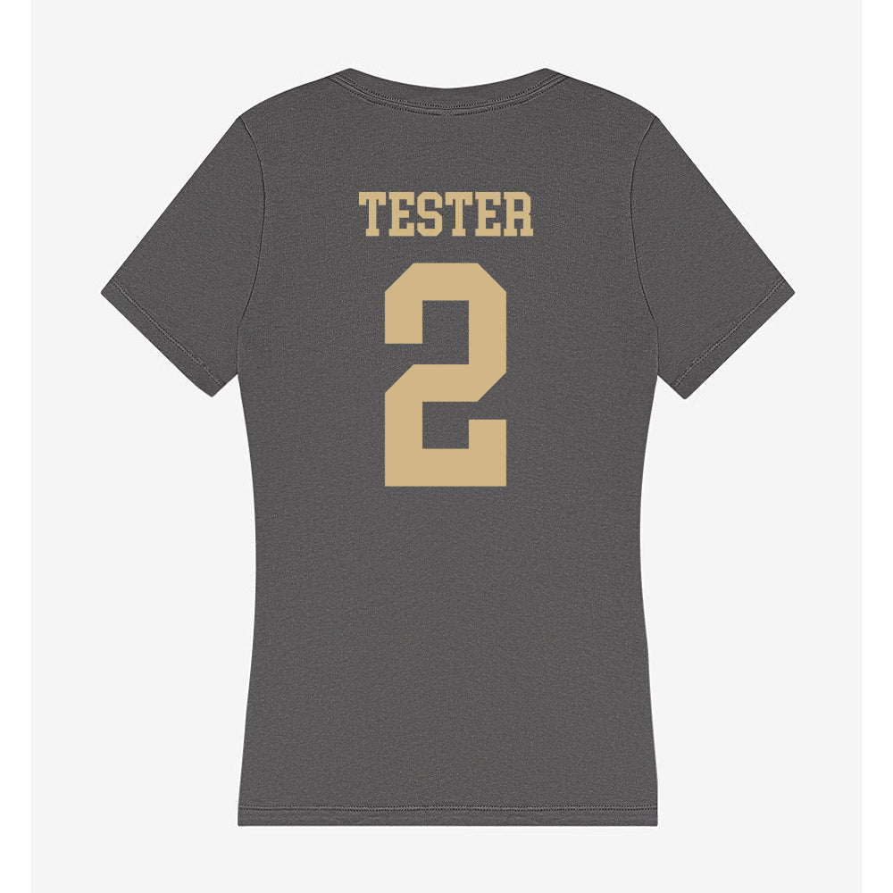 PFW - NCAA Women's Volleyball : Ava Tester - Women's V-Neck T-Shirt-1