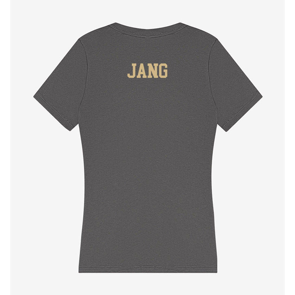 PFW - NCAA Women's Golf : Olivia Jang - Women's V-Neck T-Shirt-1
