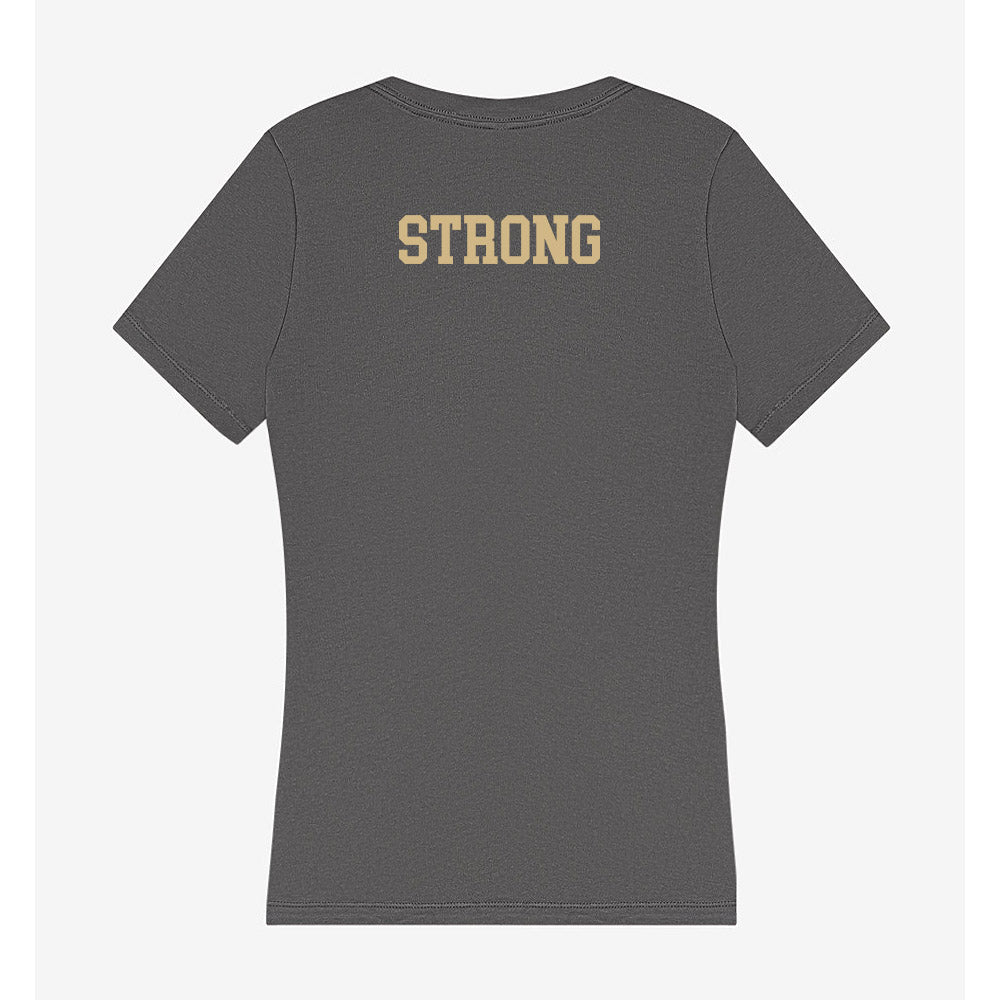 PFW - NCAA Men's Cross Country : Jack Strong - Women's V-Neck T-Shirt-1