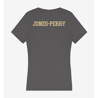 PFW - NCAA Women's Track & Field : Joceyln Jones-Perry - Women's V-Neck T-Shirt-1