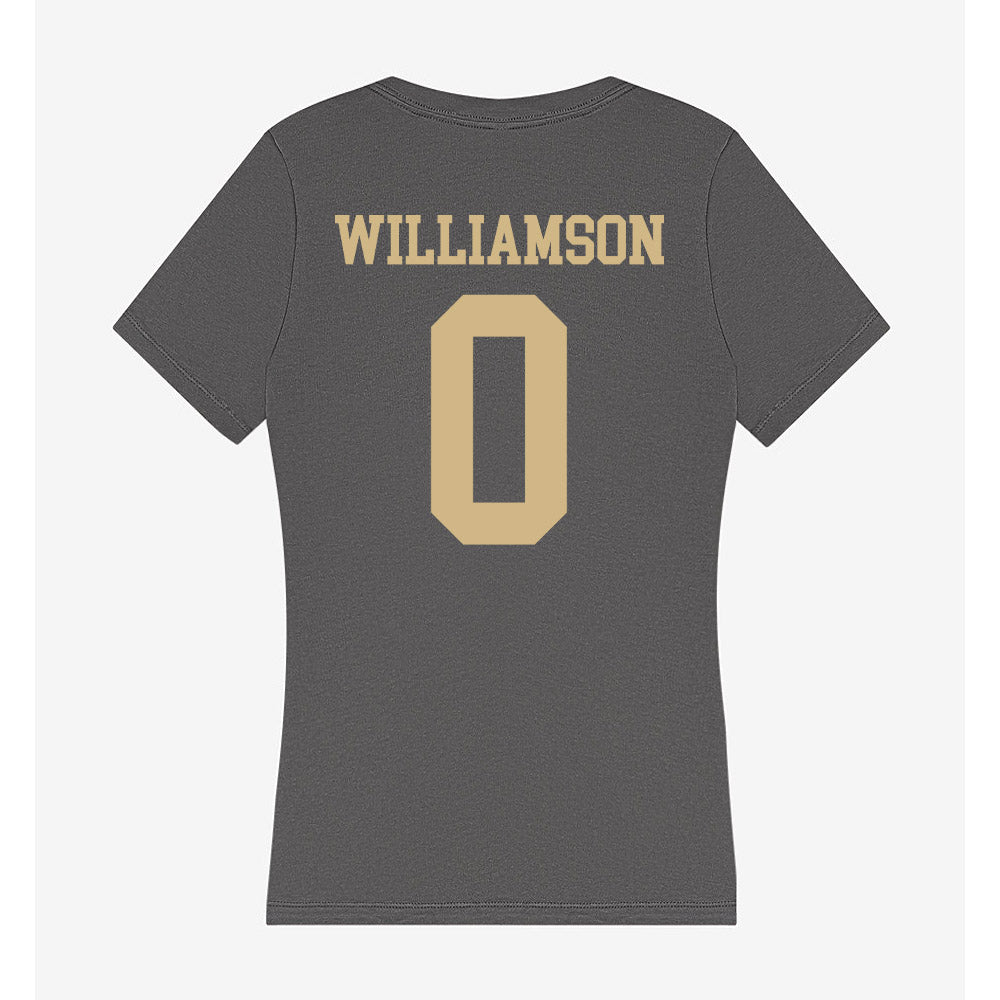 PFW - NCAA Men's Basketball : Ashton Williamson - Women's V-Neck T-Shirt-1