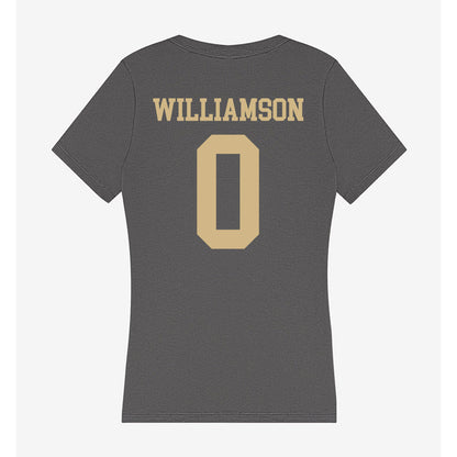 PFW - NCAA Men's Basketball : Ashton Williamson - Women's V-Neck T-Shirt-1