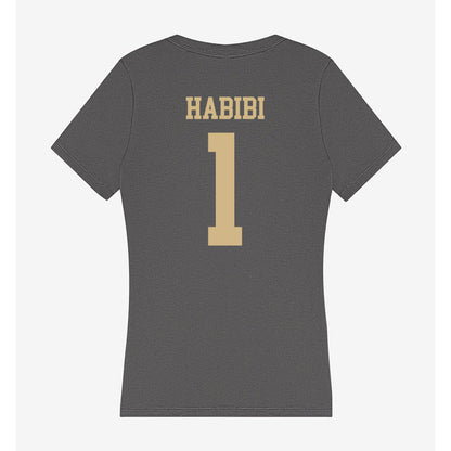 PFW - NCAA Men's Soccer : Amir Habibi - Women's V-Neck T-Shirt-1