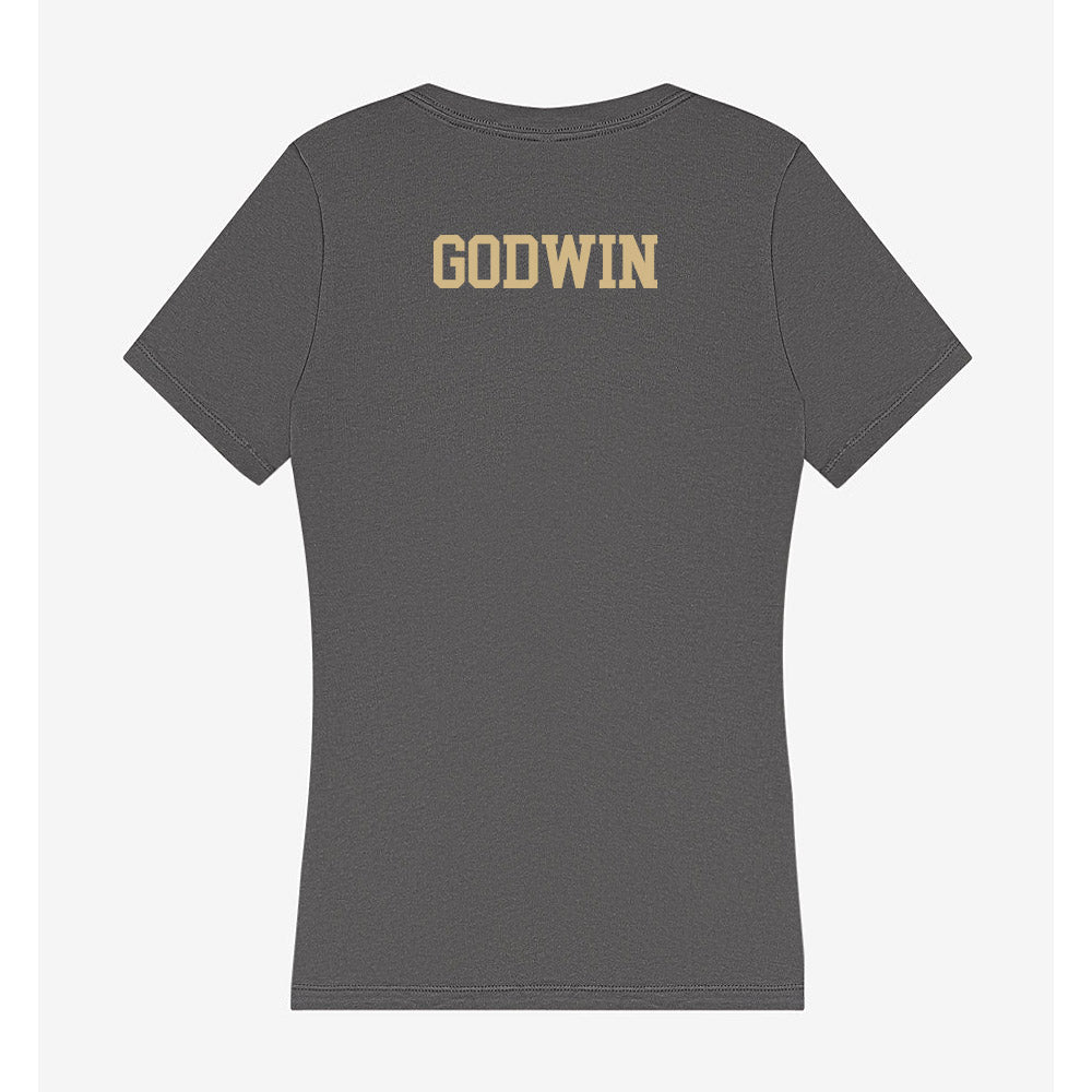 PFW - NCAA Men's Cross Country : Tyler Godwin - Women's V-Neck T-Shirt-1