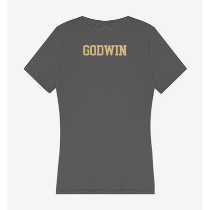 PFW - NCAA Men's Cross Country : Tyler Godwin - Women's V-Neck T-Shirt-1