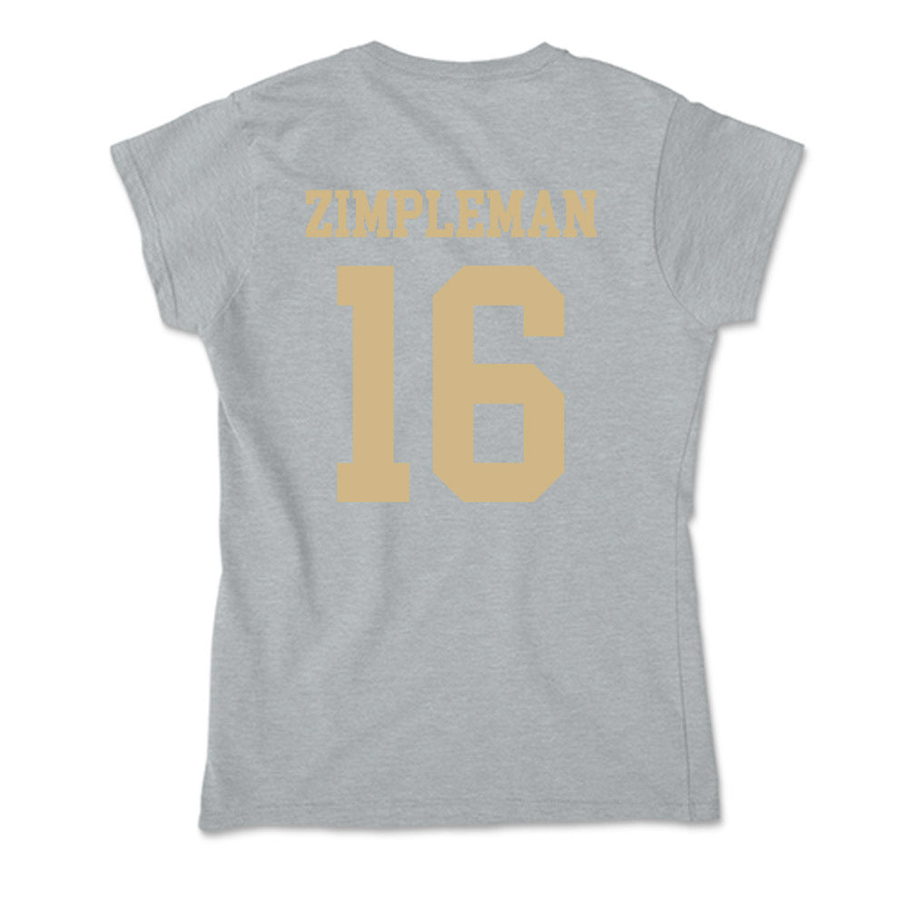 PFW - NCAA Softball : Addison Zimpleman - Soft Style Women’s T-Shirt-1