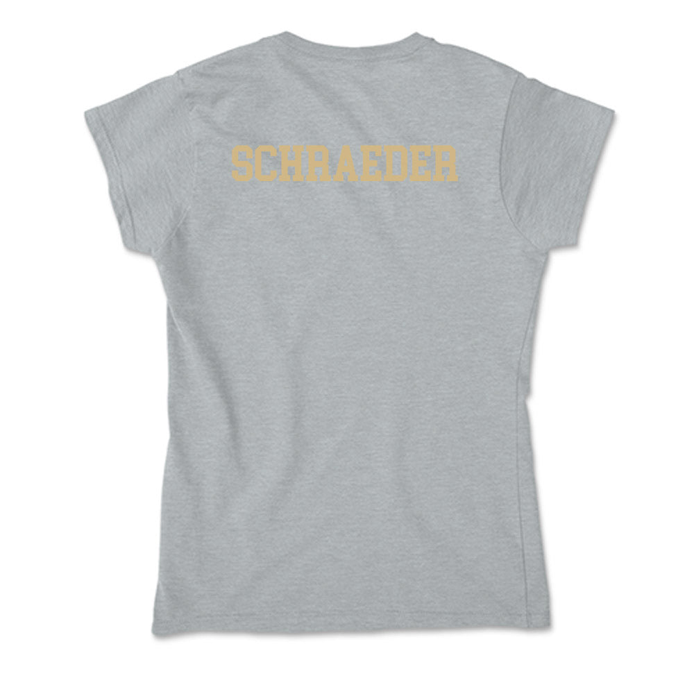 PFW - NCAA Women's Cross Country : Ashley Schraeder - Soft Style Women’s T-Shirt-1