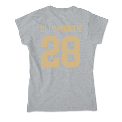 PFW - NCAA Women's Soccer : Jenna Ellsworth - Soft Style Women’s T-Shirt-1