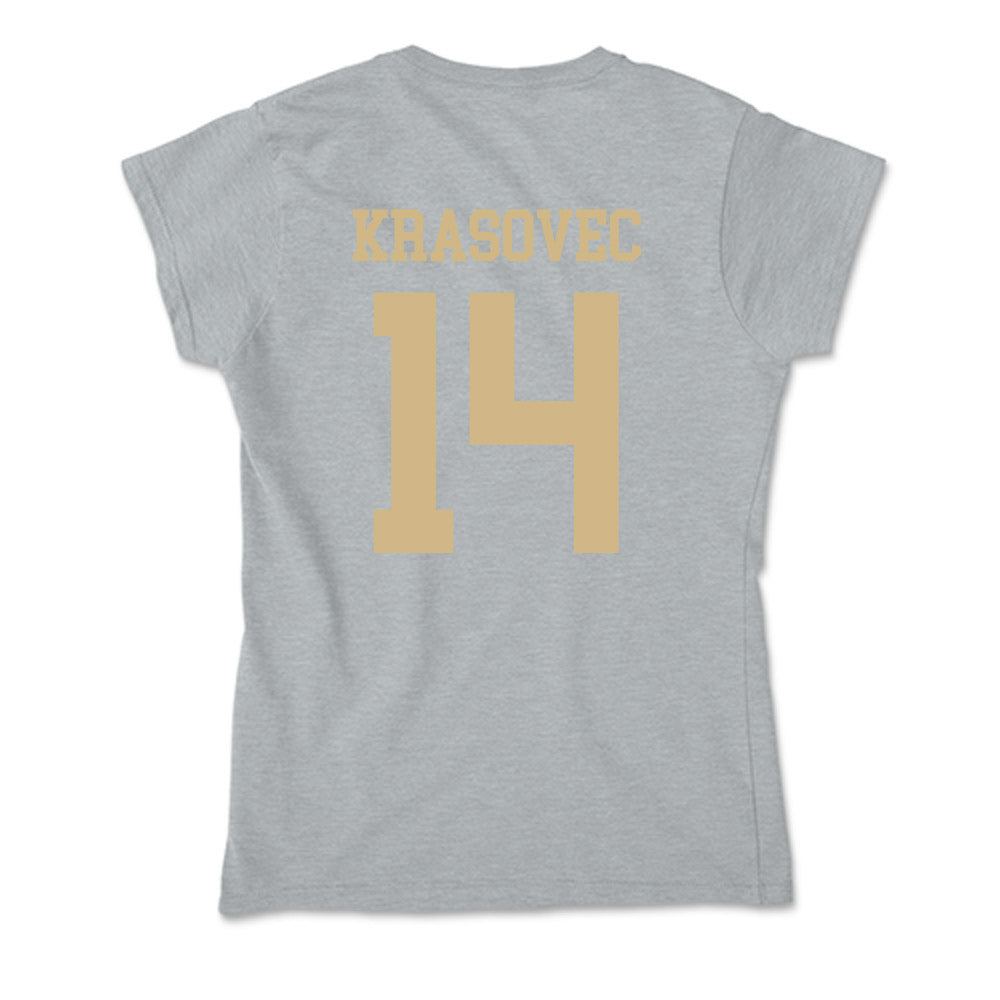 PFW - NCAA Women's Basketball : Lili Krasovec - Soft Style Women’s T-Shirt-1