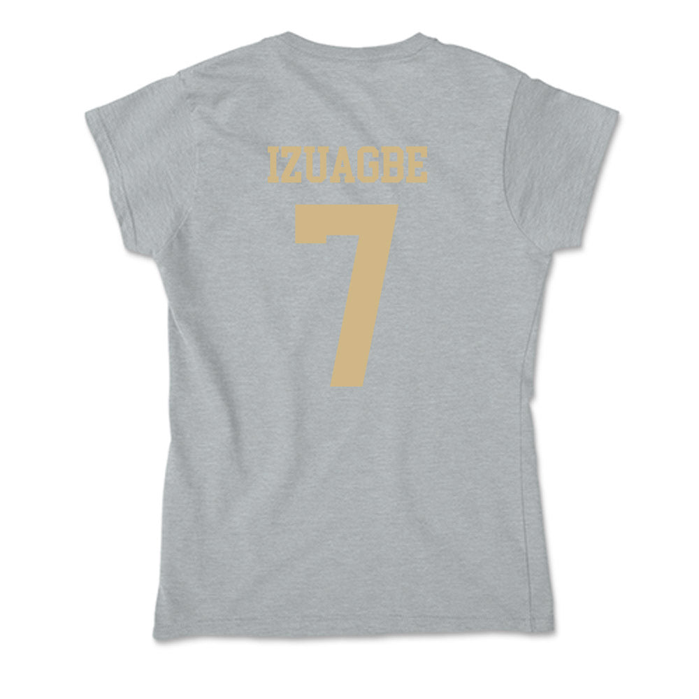 PFW - NCAA Men's Basketball : Tamaje Izuagbe - Soft Style Women’s T-Shirt-1