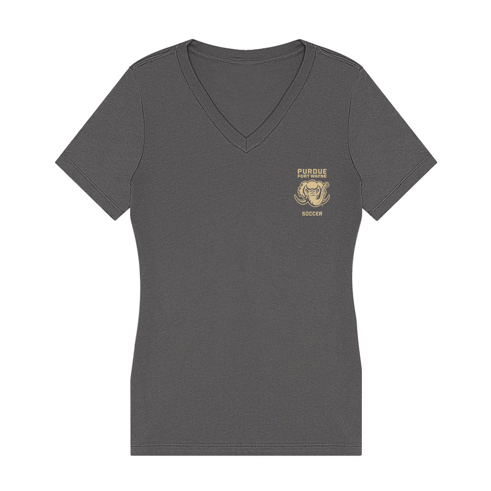 PFW - NCAA Men's Soccer : Ameer Shetiah - Women's V-Neck T-Shirt-0