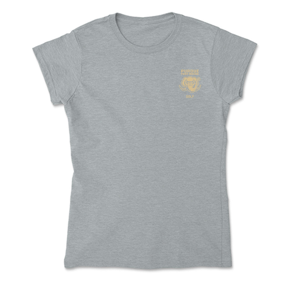 PFW - NCAA Men's Golf : Caden Baker - Soft Style Women’s T-Shirt-0