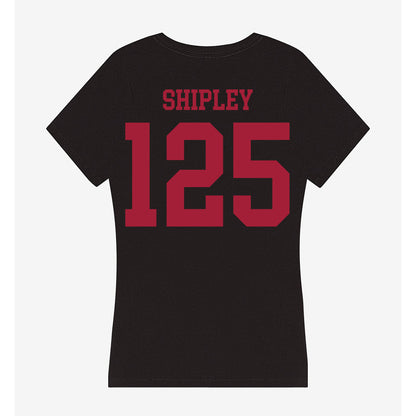 Indiana - NCAA Wrestling : Jackson Shipley - Women's V-Neck T-Shirt-1
