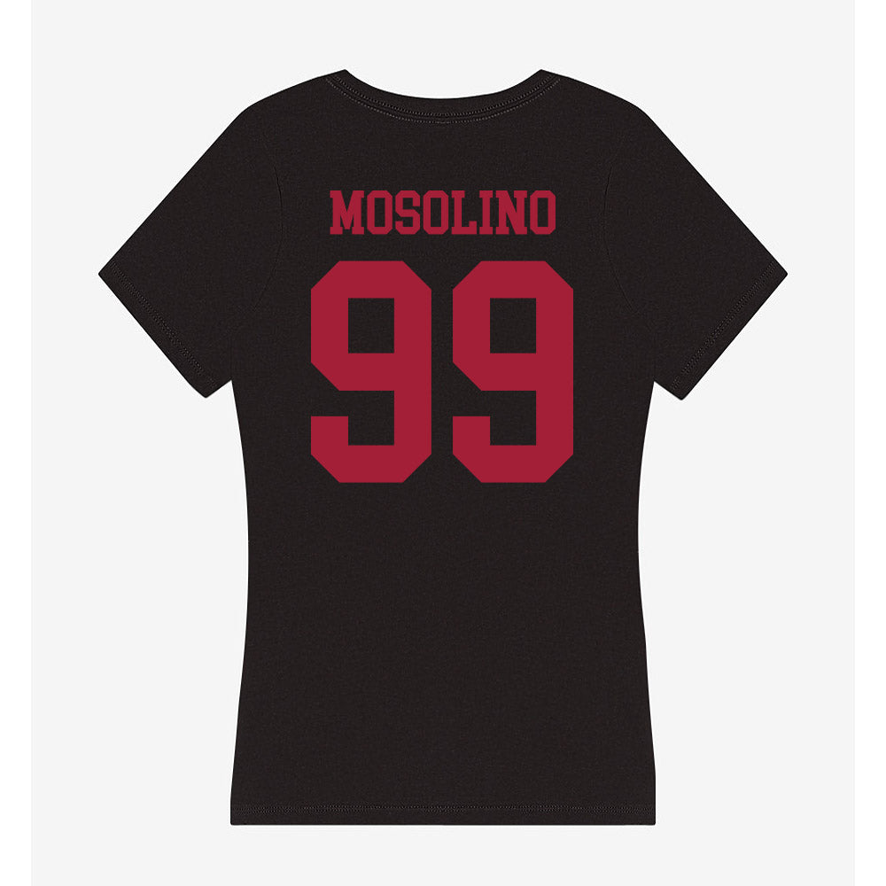 Indiana - NCAA Softball : Reese Mosolino - Women's V-Neck T-Shirt-1