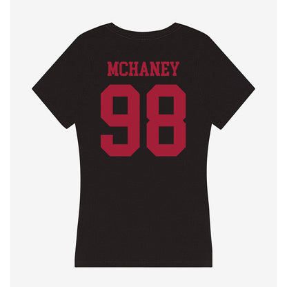 Indiana - NCAA Football : Cameron McHaney - Women's V-Neck T-Shirt-1