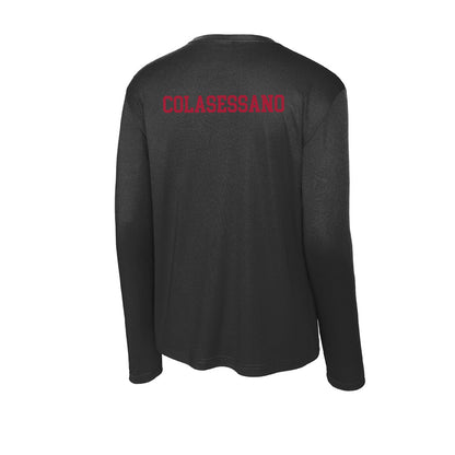 Indiana - NCAA Cheerleading : Garin Colasessano - Activewear Long Sleeve T-Shirt-1