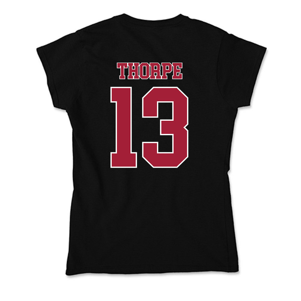 Stanford - NCAA Football : Liam Thorpe - Soft Style Women’s T-Shirt-1