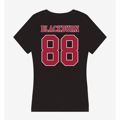 Stanford - NCAA Football : Benji Blackburn - Women's V-Neck T-Shirt-1