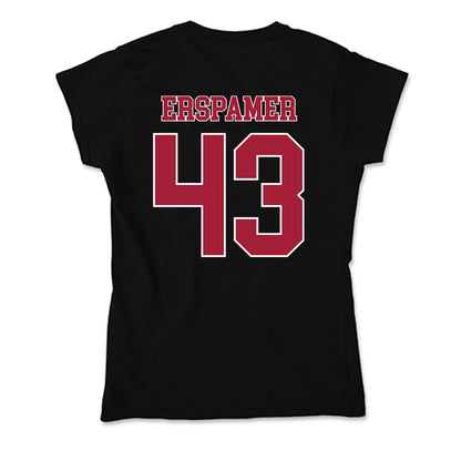 Stanford - NCAA Baseball : Mike Erspamer - Soft Style Women’s T-Shirt-1