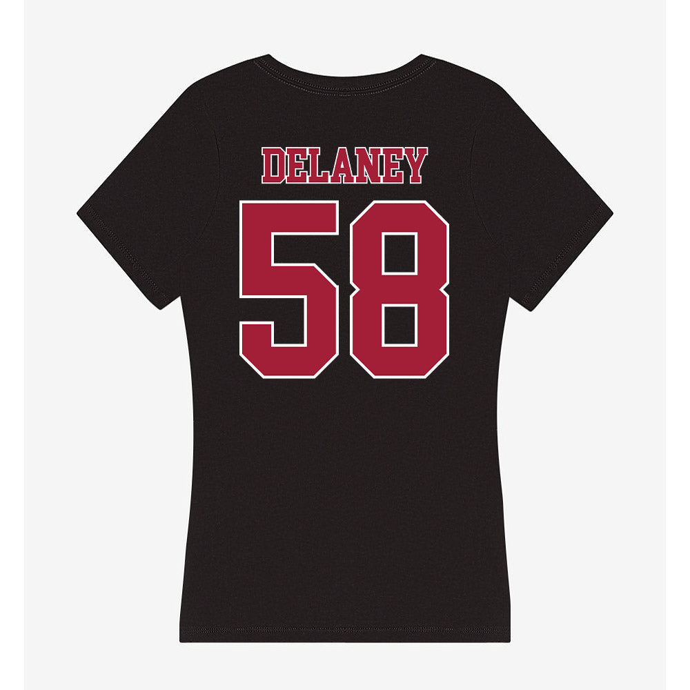 Stanford - NCAA Football : Brendan Delaney - Women's V-Neck T-Shirt-1