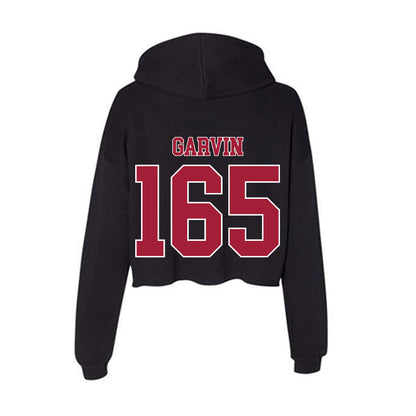 Stanford - NCAA Wrestling : Hunter Garvin - Women's Crop Fleece Hoodie-1