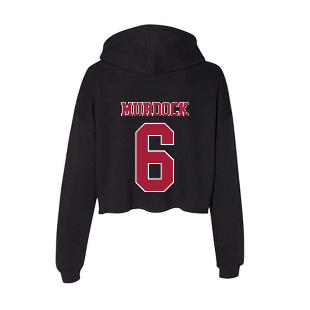 Stanford - NCAA Women's Soccer : Sophie Murdock - Women's Crop Fleece Hoodie-1
