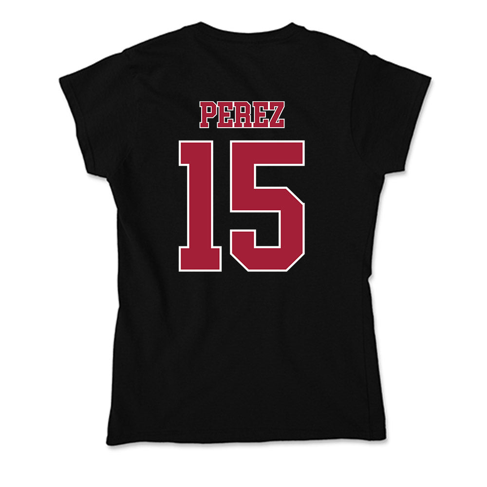 Stanford - NCAA Softball : Mylia Perez - Soft Style Women’s T-Shirt-1
