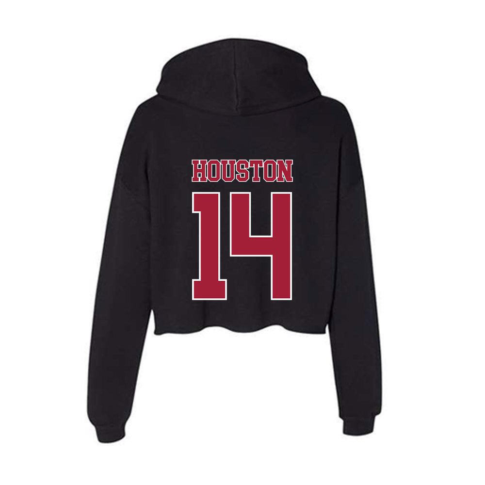 Stanford - NCAA Softball : Alyssa Houston - Women's Crop Fleece Hoodie-1