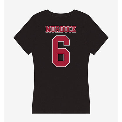 Stanford - NCAA Women's Soccer : Sophie Murdock - Women's V-Neck T-Shirt-1