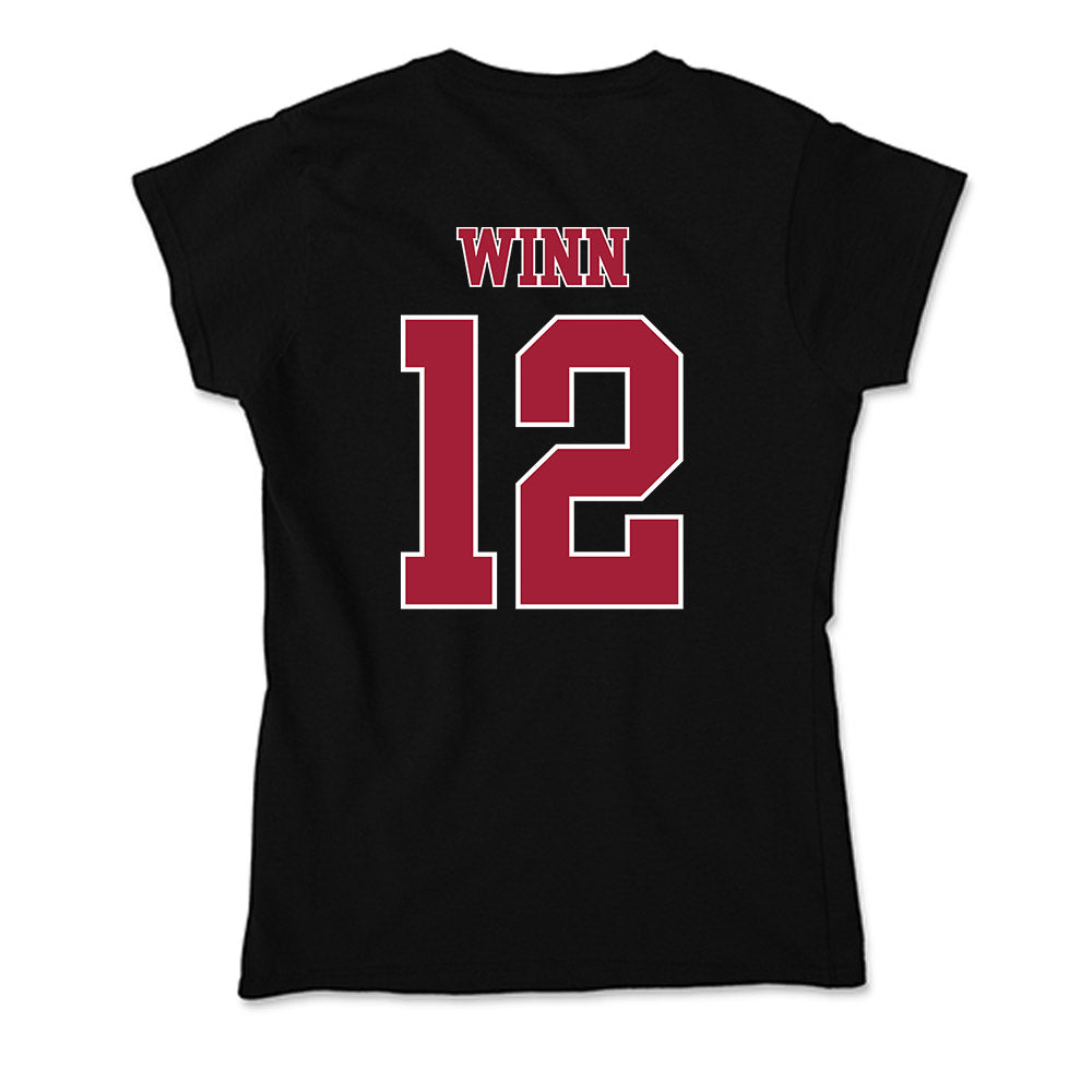 Stanford - NCAA Women's Soccer : Bella Winn - Soft Style Women’s T-Shirt-1