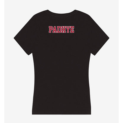 Stanford - NCAA Women's Fencing : Tanishka Padhye - Women's V-Neck T-Shirt-1