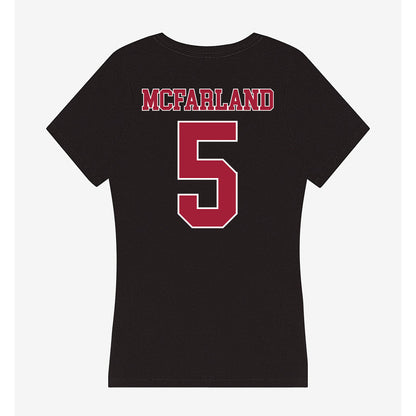 Stanford - NCAA Men's Water Polo : Chase Mcfarland - Women's V-Neck T-Shirt-1